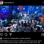 Luan Santana confirmando que o Fiuk vai entrar e a Gabi Martins confirmando a Viih Tube no BBB 21