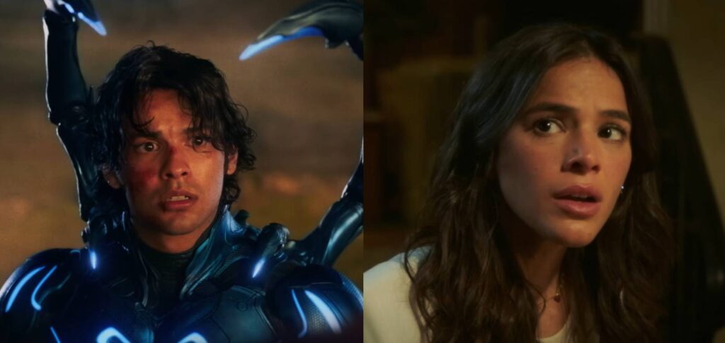 Besouro Azul heroi explora superpoderes e combate viloes no novo trailer