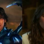 Besouro Azul heroi explora superpoderes e combate viloes no novo trailer