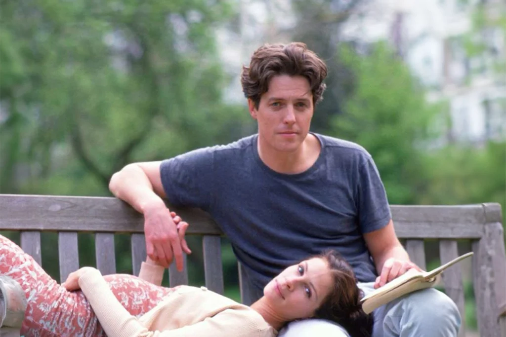 Hugh Grant estrela ao lado de Julia Roberts em 'Um lugar chamado Notting Hill' — Foto: Divulgação