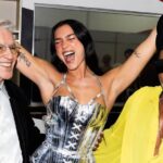 Dua Lipa traz Carlinhos Brown e Caetano Veloso