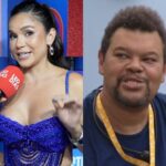 Gizelly Bicalho e Babu Santana