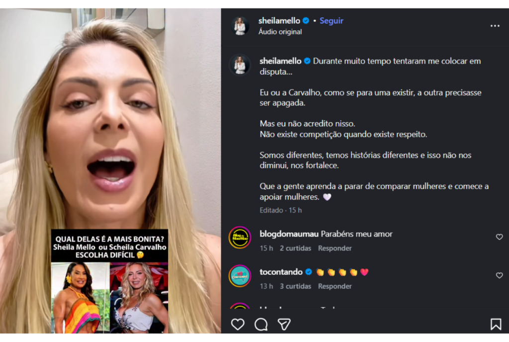 foto sheila mello desabafa sobre comparacoes com scheila carvalho ha 27 anos 1