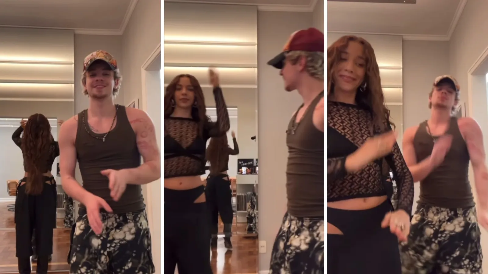 marina sena juliano floss dancinha
