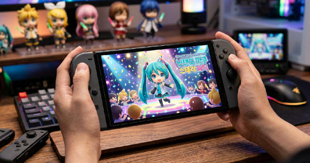 hatsune miku nendoroid starry party chega ao switch 2 e pc e 20260705