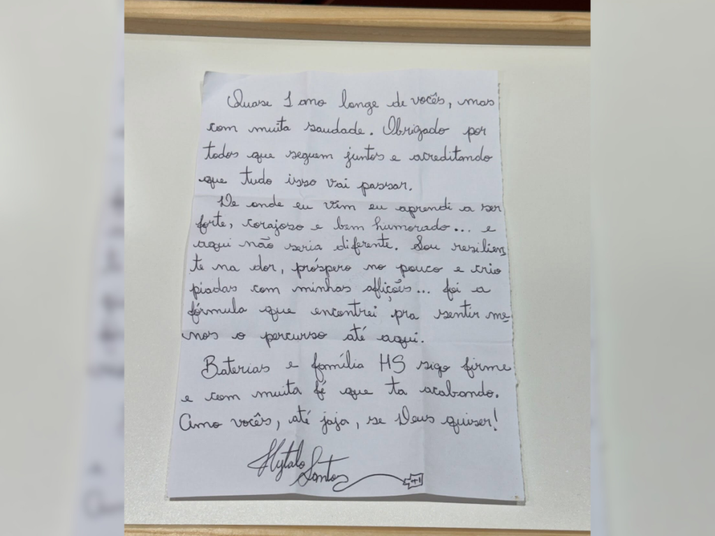 hytalo santos escreve carta da pris o f que est acabando 20260705