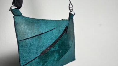 Leilão coloca à venda bolsa feita com colágeno reconstruído do T. rex