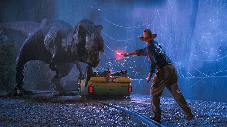 Cena do filme Jurassic Park: O Parque dos Dinossauros