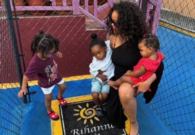 Rihanna e filhos 1