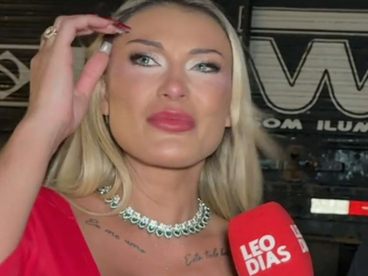 Andressa Urach chora no Rancho e agradece gesto de Leo Dias