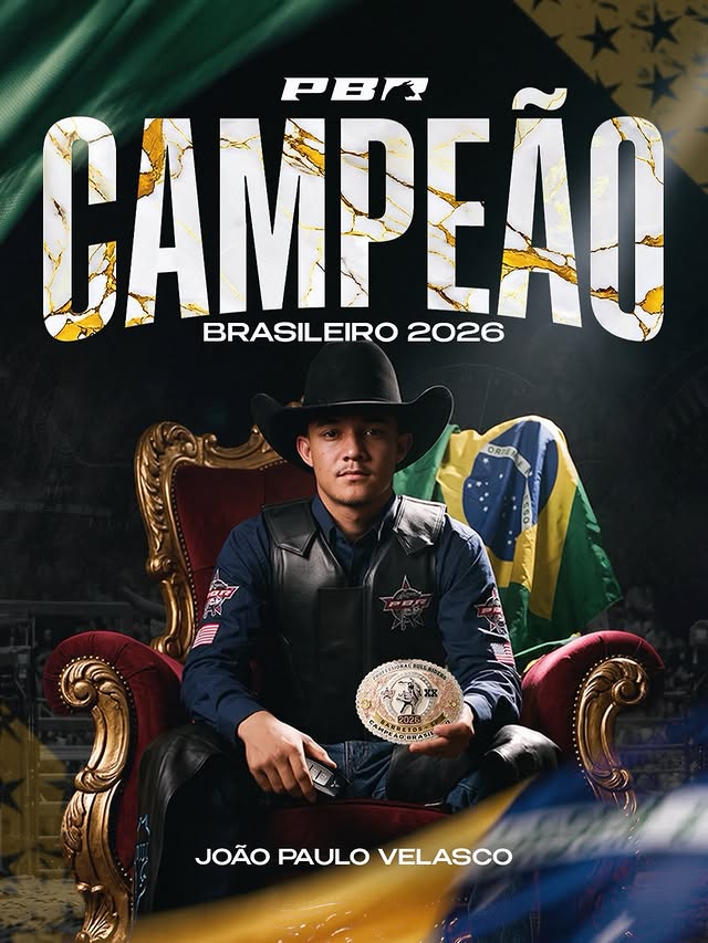 João Paulo Velasco, campeão brasileiro da PBR 2026