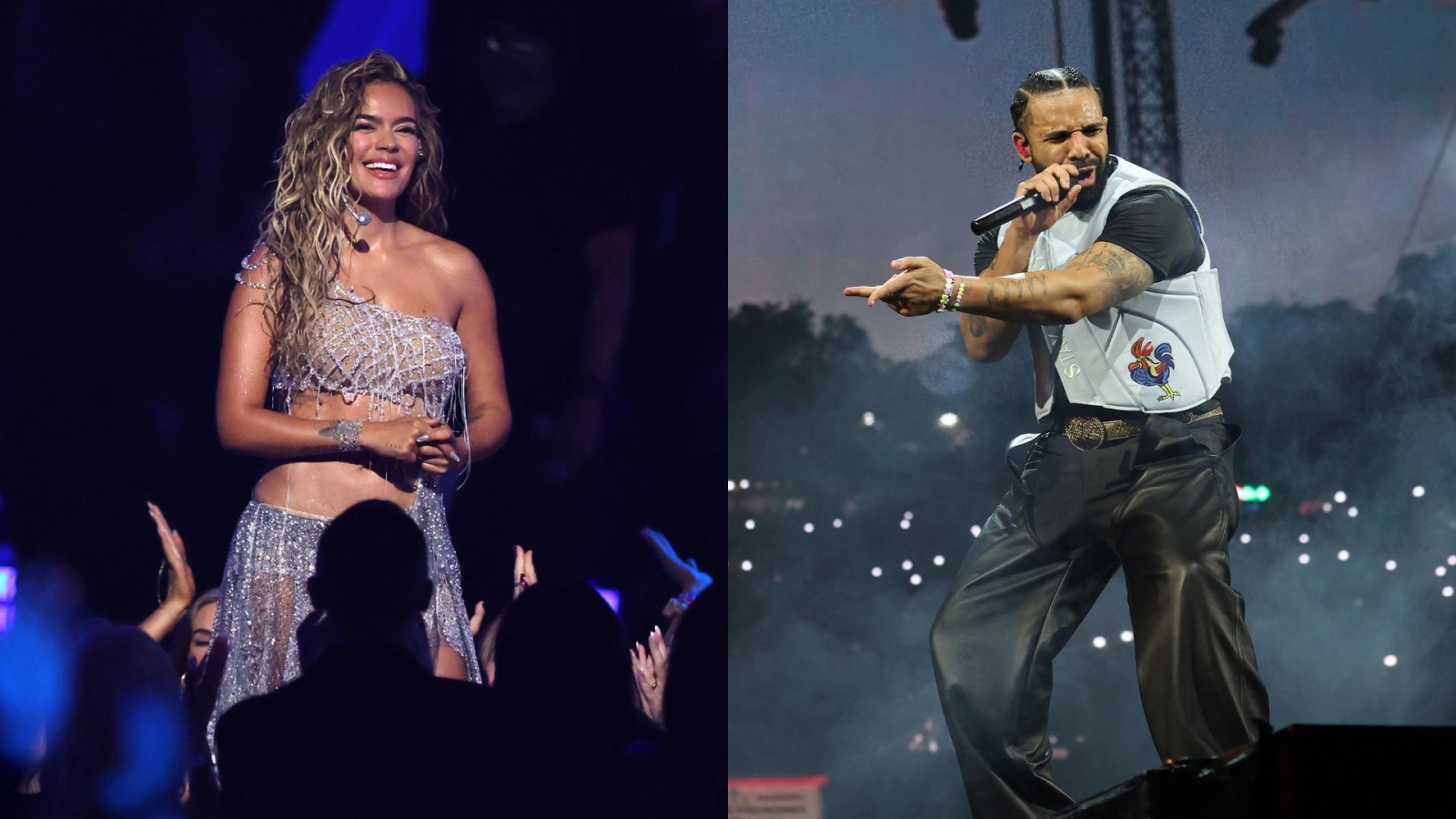 Drake surpreende e divide 'One Dance' com Karol G em Houston