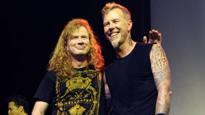 James Hetfield surpreende Dave Mustaine com apoio durante câncer