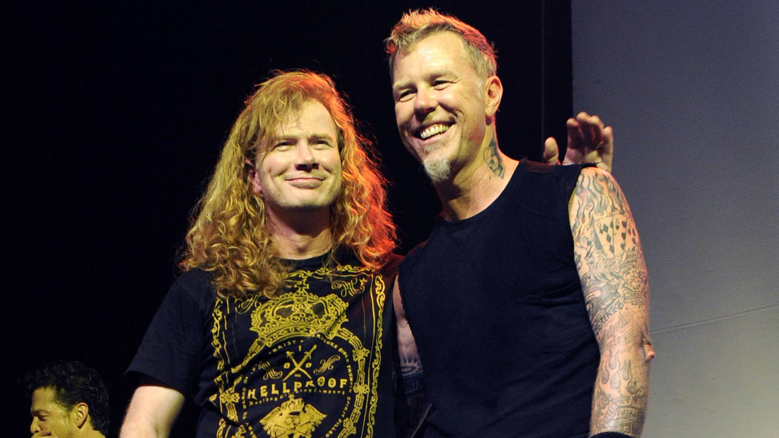 James Hetfield surpreende Dave Mustaine com apoio durante câncer