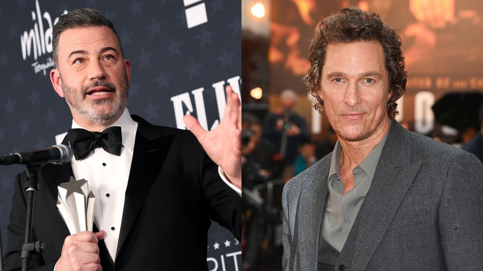Jimmy Kimmel revela encontro surpreendente com Matthew McConaughey no Emmy